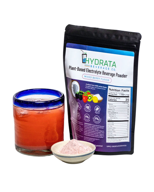 Hydrata Electrolyte Beverage Powder - Mixed Berry Flavor
