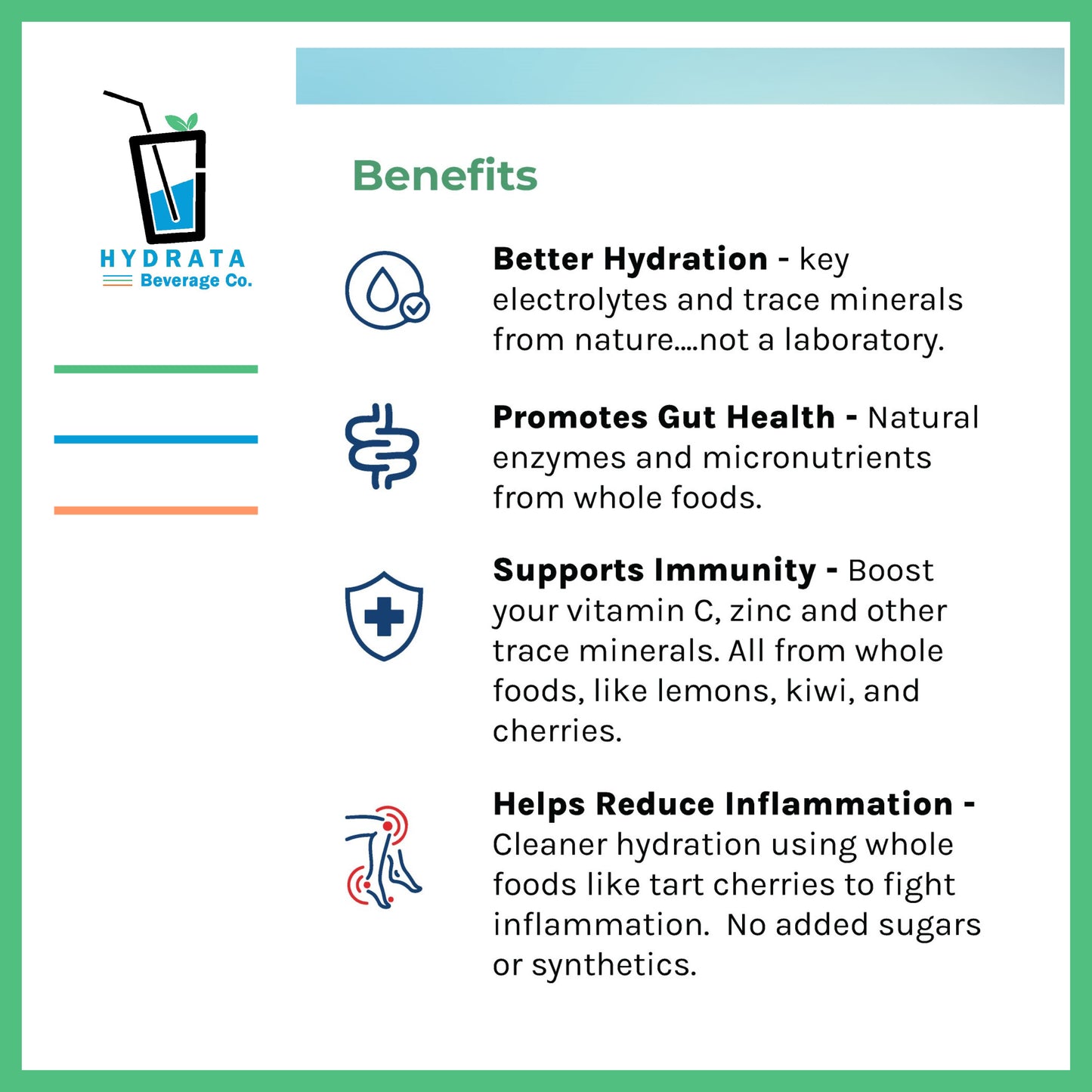 Hydrata Electrolyte Beverage Powder - Original Flavor